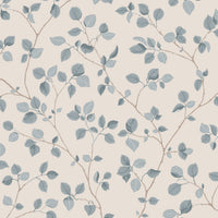Scalamandre Bokskog Misty Blue Wallpaper WSBBOKSKOG0323