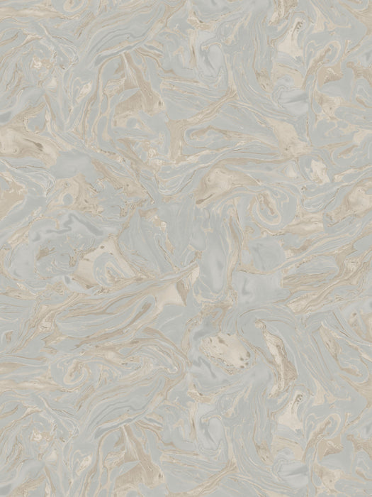 Scalamandre Marion Misty Blue Wallpaper Sample WSB02280333