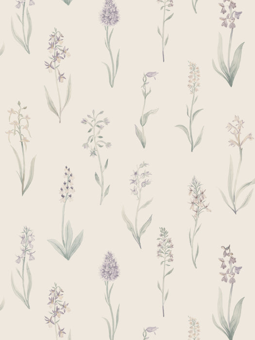 Scalamandre Alma Lilac Wallpaper WSBALMA0335
