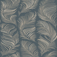 Scalamandre Grace Midnight Blue Wallpaper WSBGRACE0339