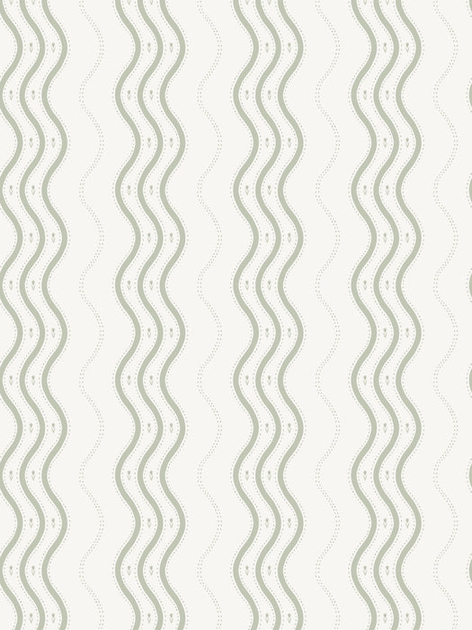 Scalamandre Ben Garden Green Wallpaper Sample WSBBEN0370