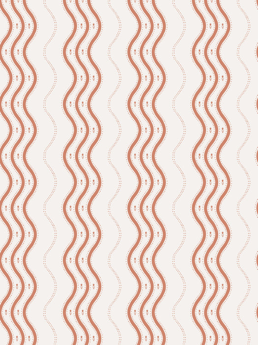 Scalamandre Ben Red Wallpaper WSBBEN0371