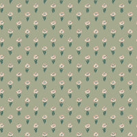 Scalamandre Betty Green Wallpaper WSBBETTY0374