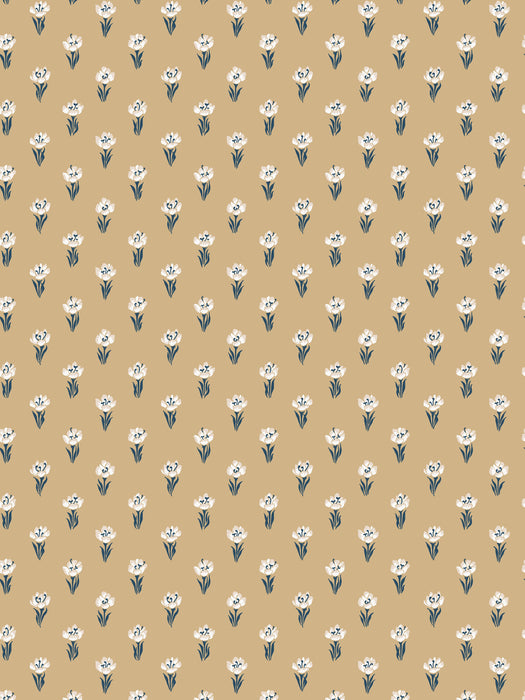 Scalamandre Betty Honey Wallpaper Sample WSBBETTY0375