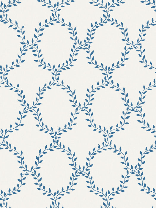 Scalamandre Wilma Blue Wallpaper WSB05030390