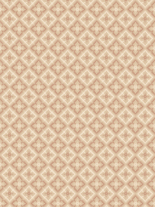 Scalamandre Edvin Terracotta Wallpaper WSB04820454