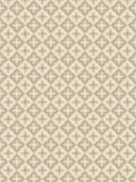 Scalamandre Edvin Green Wallpaper Sample WSB04820455