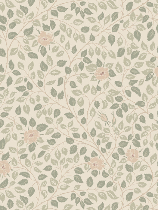 Scalamandre Solliden Spring Green Wallpaper WSBSOLL0462