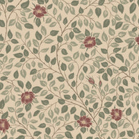 Scalamandre Solliden Burgundy Wallpaper WSBSOLL0463