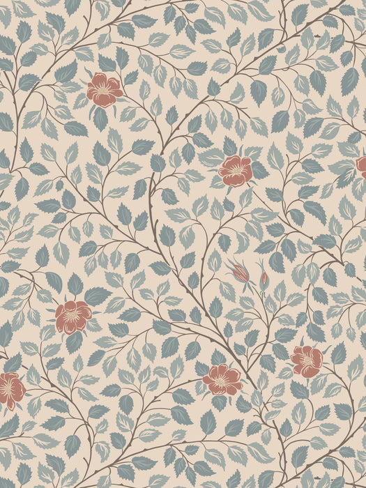 Scalamandre Solliden Blue Wallpaper WSBSOLL0464