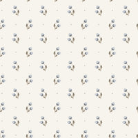 Scalamandre Siv Misty Blue Wallpaper WSBSIV0469
