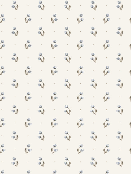 Scalamandre Siv Misty Blue Wallpaper Sample WSBSIV0469