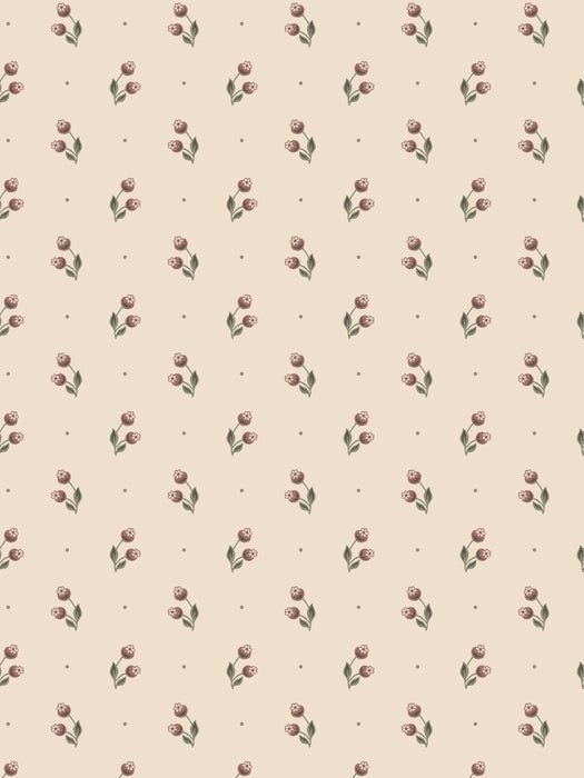 Scalamandre Siv Burgundy Wallpaper WSBSIV0471