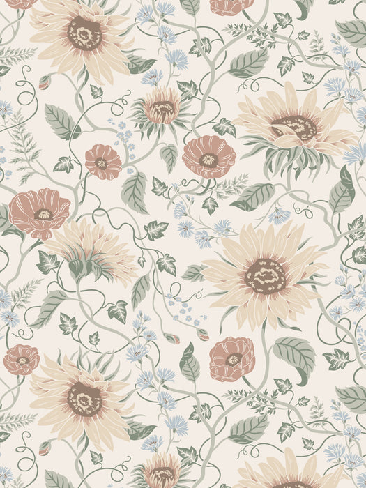 Scalamandre Solveig Colorful Wallpaper WSBSOLV0478
