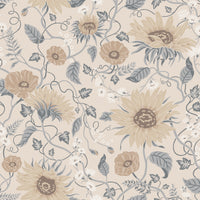 Scalamandre Solveig Misty Blue Wallpaper WSBSOLV0556
