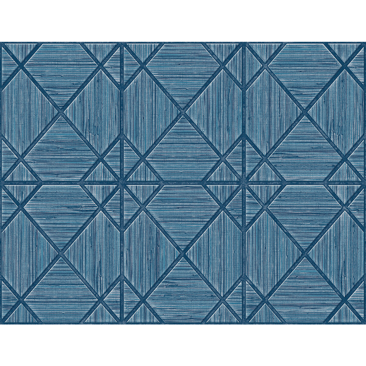 Winfield Thybony Midway Ave Indigo Wallpaper Sample WTK20602.WT.0