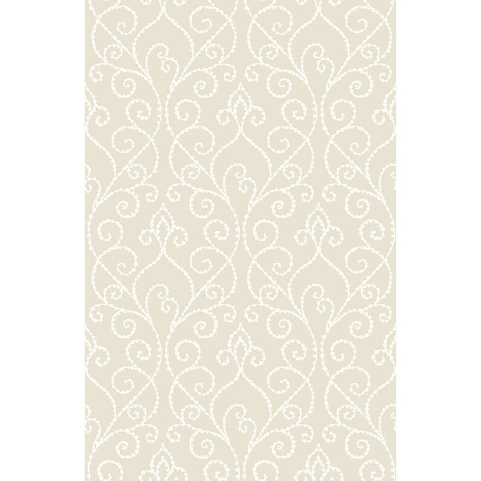 Winfield Thybony Sea Lore Cream Wallpaper Sample WTK21105.WT.0