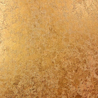 Scalamandre Hand Hammered Leaf Ore Wallpaper WTO1ML28