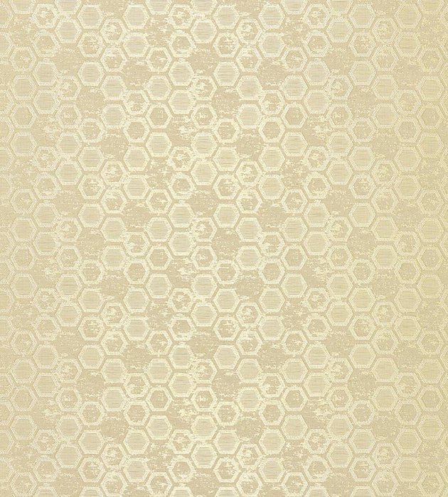 Scalamandre Hexagon Inspiration Chamomille Wallpaper Sample WTT236614