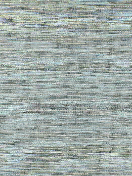 Old World Weavers Raffia Decor Blue Mist Wallpaper Sample WTT676614