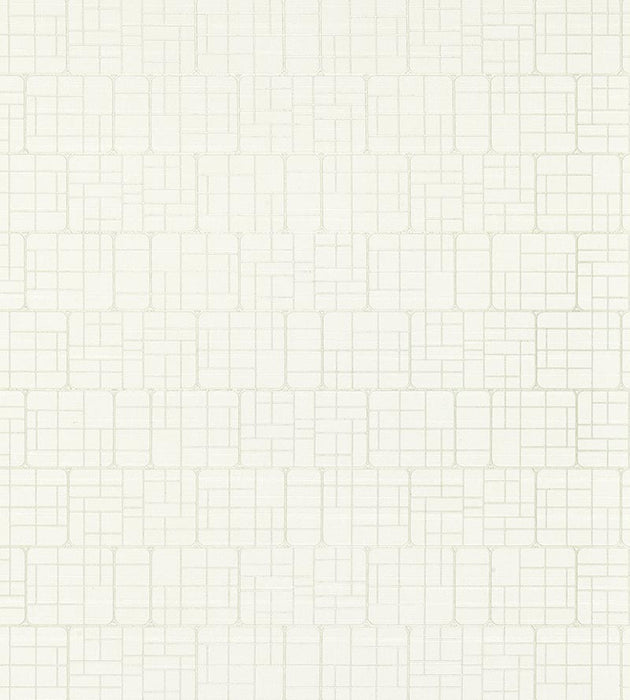 Scalamandre Mechanical Workmanship Vanilla Ice Wallpaper Sample WTT116615