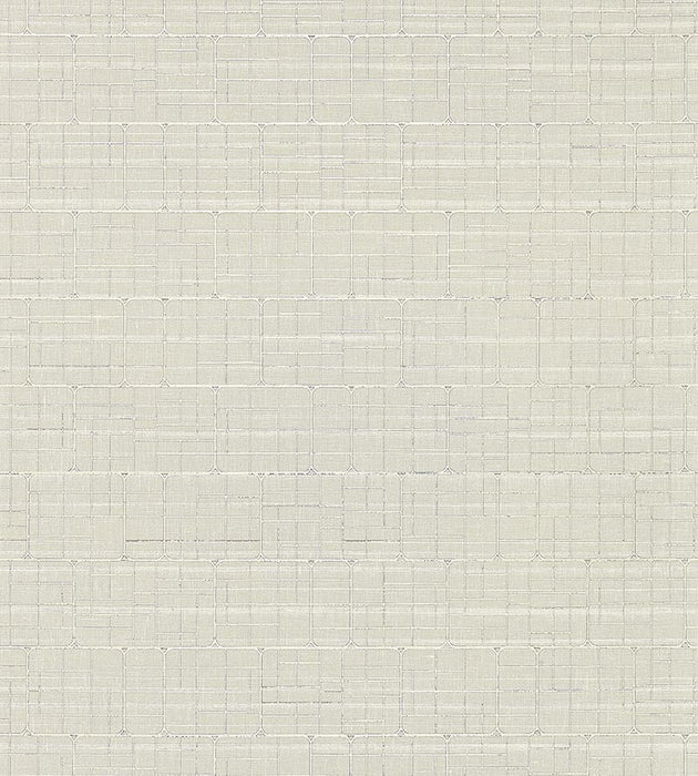 Scalamandre Mechanical Workmanship Oyster Wallpaper Sample WTT126615