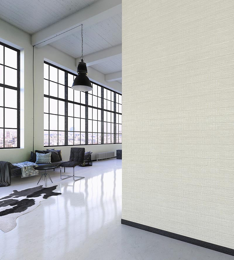 Scalamandre Mechanical Workmanship Frost Wallpaper Sample WTT146615