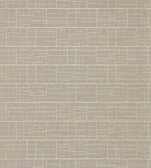 Scalamandre Mechanical Workmanship Mocha Wallpaper Sample WTT176615