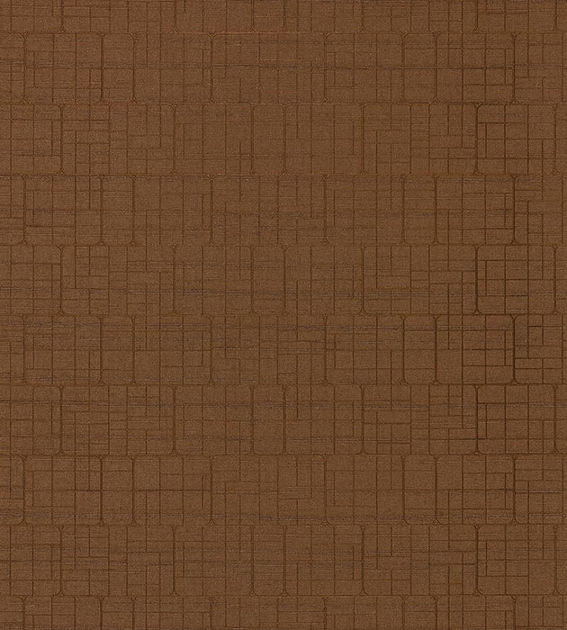 Scalamandre Mechanical Workmanship Copper Wallpaper Sample WTT186615