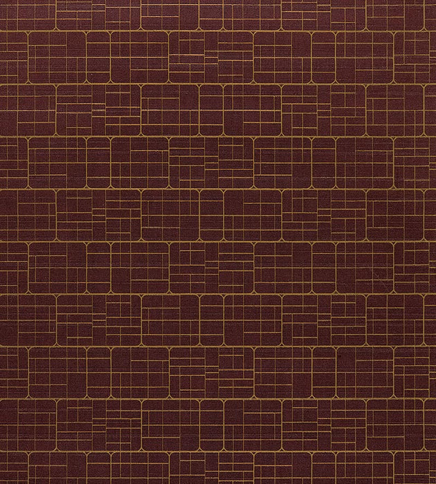 Scalamandre Mechanical Workmanship Brick Wallpaper Sample WTT196615
