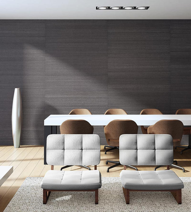 Scalamandre Orissa Silk Slate Wallpaper Sample WTT206615