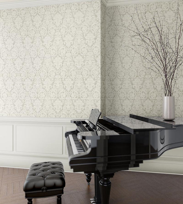 Scalamandre Venetian Heritage Champagne Wallpaper Sample WTT606615