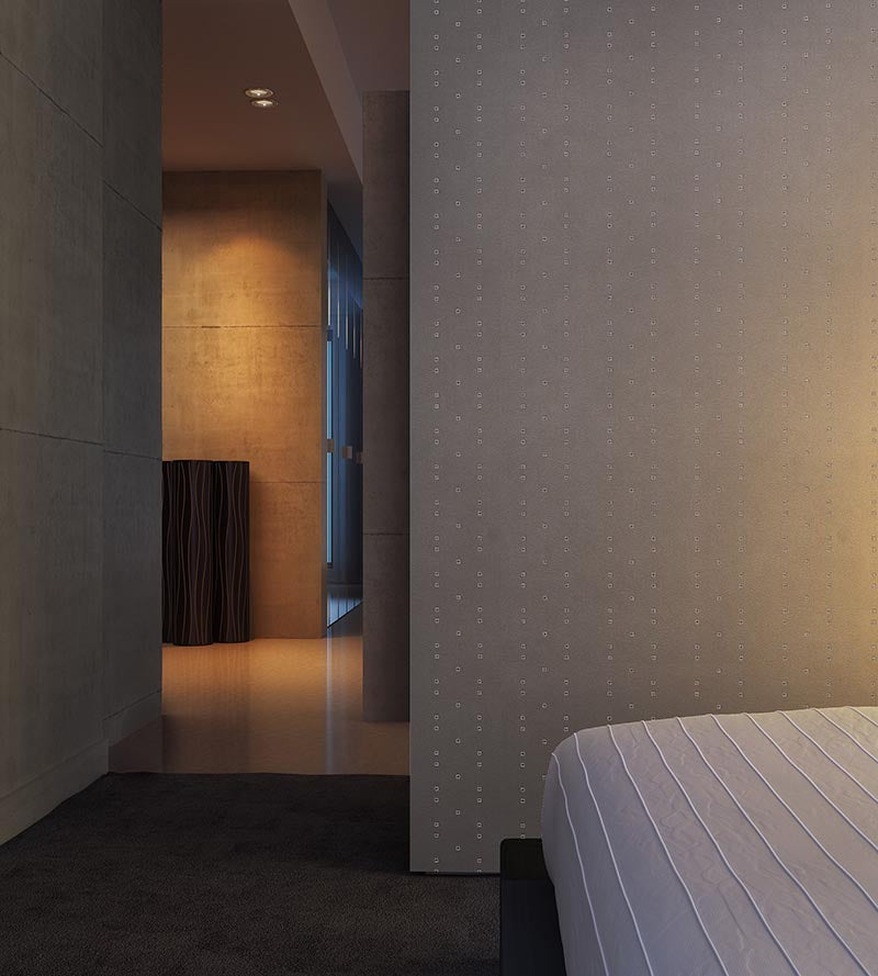 Scalamandre Graphic Spirit Brick Wallpaper Sample WTT106616