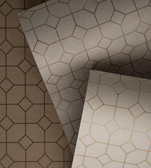 Scalamandre Powerful Connections Creme Wallpaper Sample WTT326616