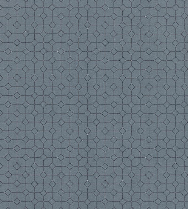 Scalamandre Powerful Connections Sapphire Wallpaper Sample WTT336616