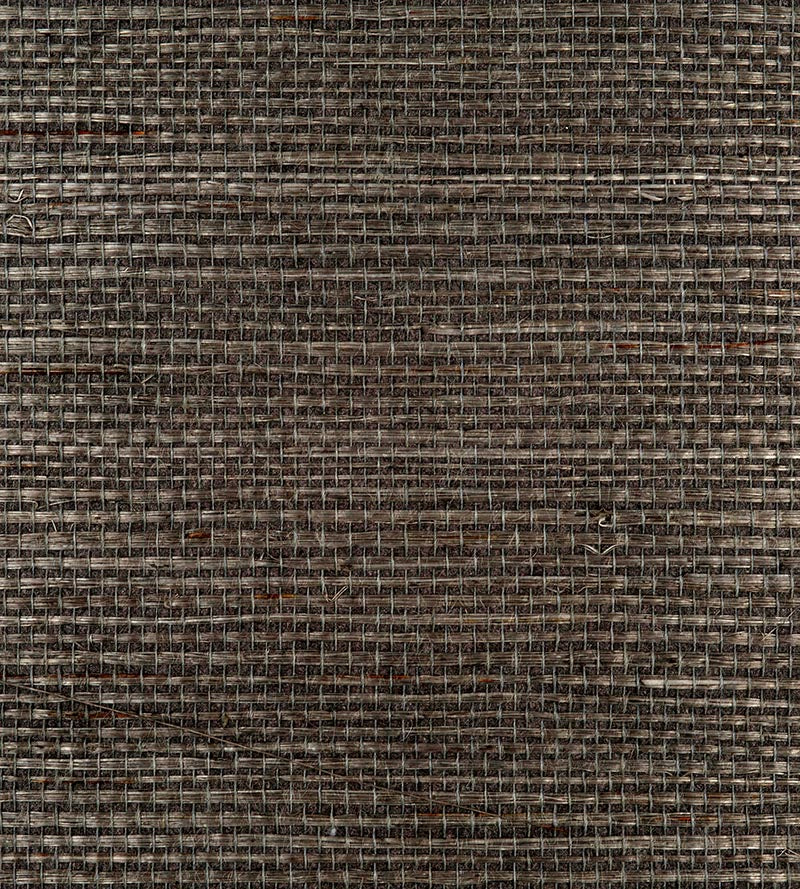 Scalamandre Simply Sisal Grey Wallpaper Sample WTWSIMP0402