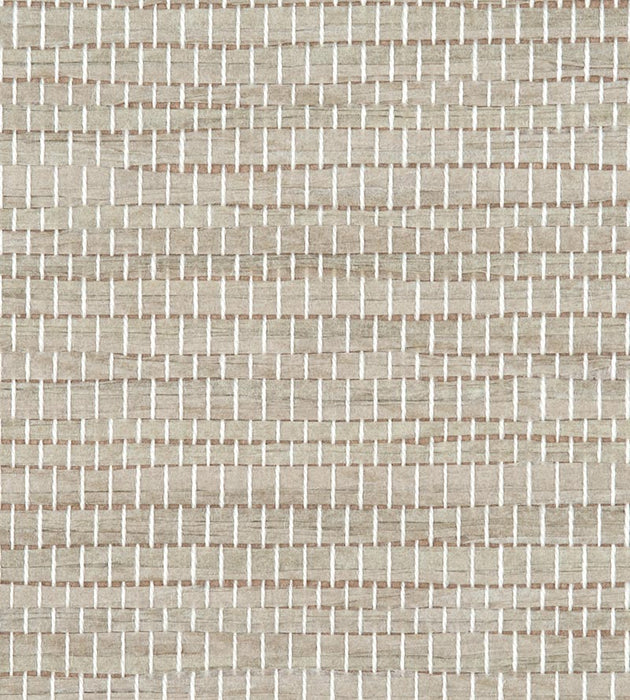 Scalamandre Spring Lake Weave Grey Wallpaper Sample WTWLAKE0416