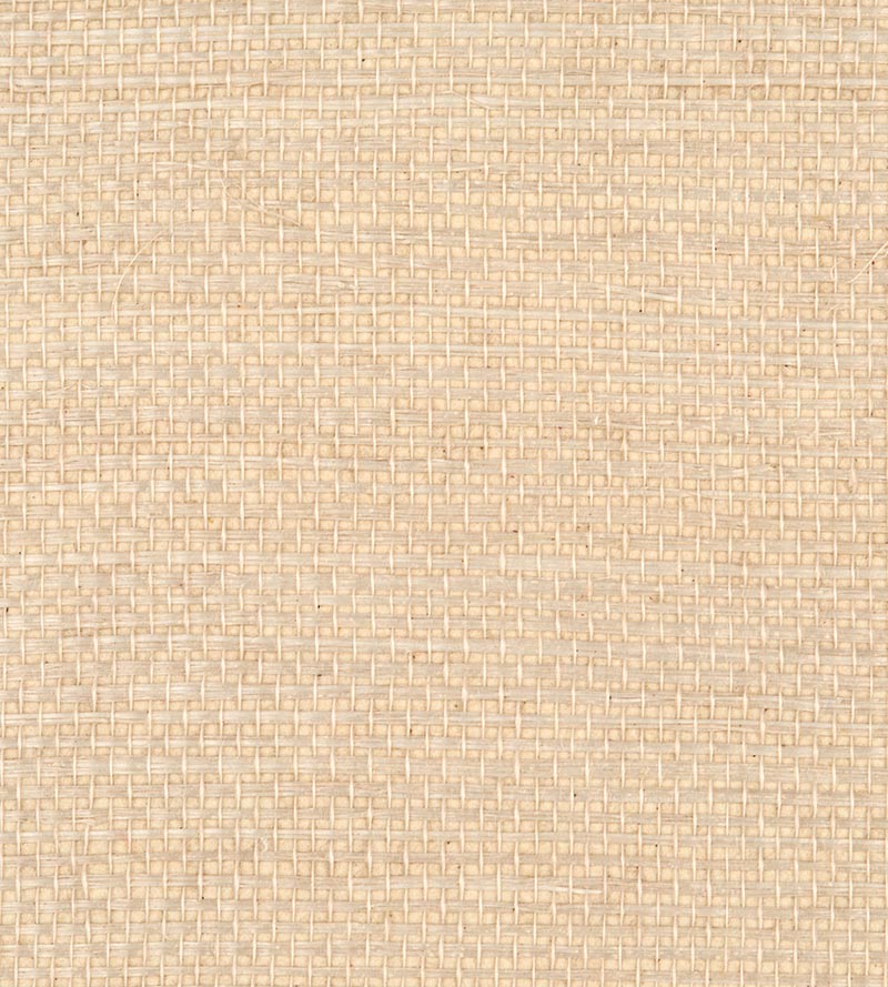 Scalamandre Simply Sisal Cream Wallpaper Sample WTWSIMP0421