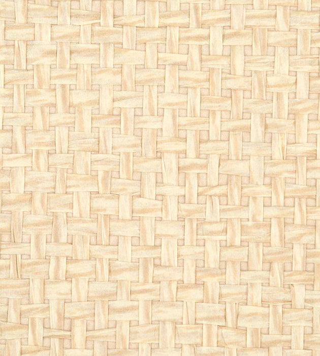 Scalamandre Hillside Weave Natural Wallpaper Sample WTWHILL0456