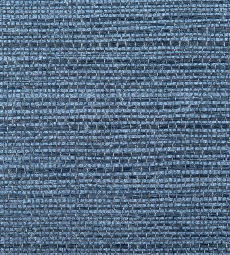 Scalamandre Simply Sisal Navy Wallpaper Sample WTWSIMP0471