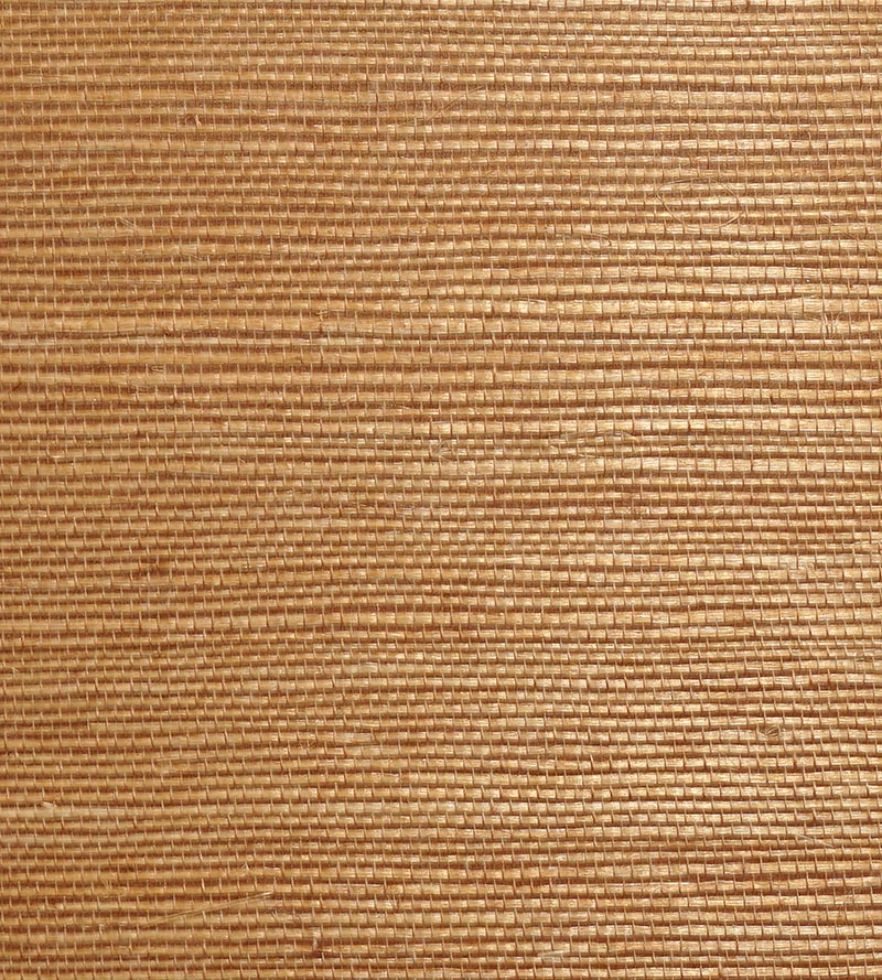 Scalamandre Organic Sisal Cinnamon Wallpaper Sample WTW66GT39