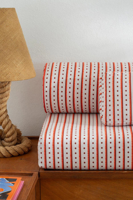 Le Manach Les Perles Canevas Outdoor Acajou Fabric L4013002