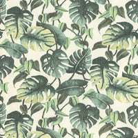 Old World Weavers Rainforest Warp Print Leaf Fabric WW166590001