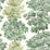 Scalamandre Central Park Green Wallpaper Sample WWWP88583D0001