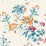 Old World Weavers Parfumerie Orange Teal Fabric WW166630002