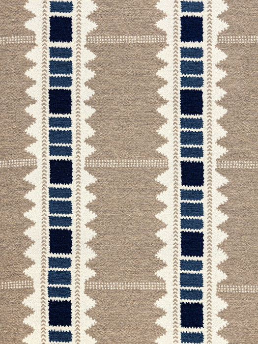 Old World Weavers Mistral Stone Denim Fabric Sample WW273430002