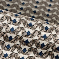 Old World Weavers Crizia Stone Denim Fabric WW273440002