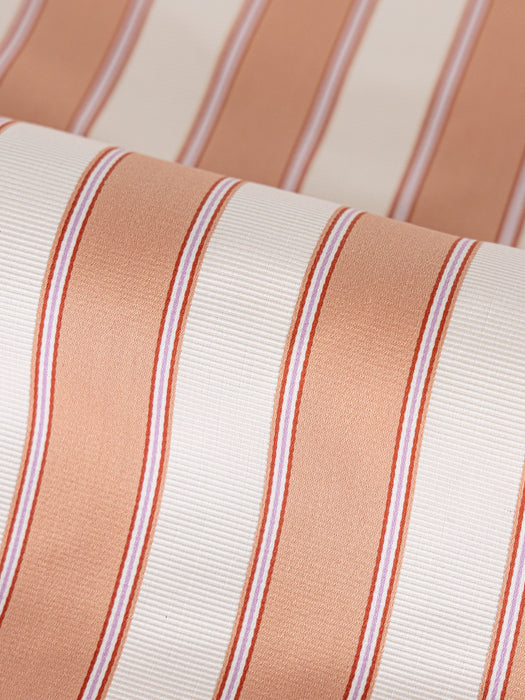 Old World Weavers Piano Stripe Peach Fabric WW273450002