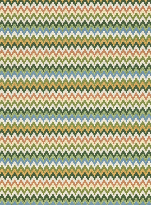 Scalamandre Rainbow Mountain Wallcovering Forest Clay Wallpaper Sample WWWP88607D0002