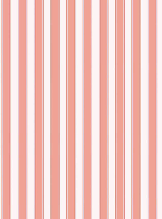 Scalamandre Piano Stripe | Wallcovering Peach Wallpaper Sample WWWP88608D0002